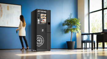 Jetinno技諾JL300商用自助咖啡機的一杯現(xiàn)磨咖啡看到智慧高校未來